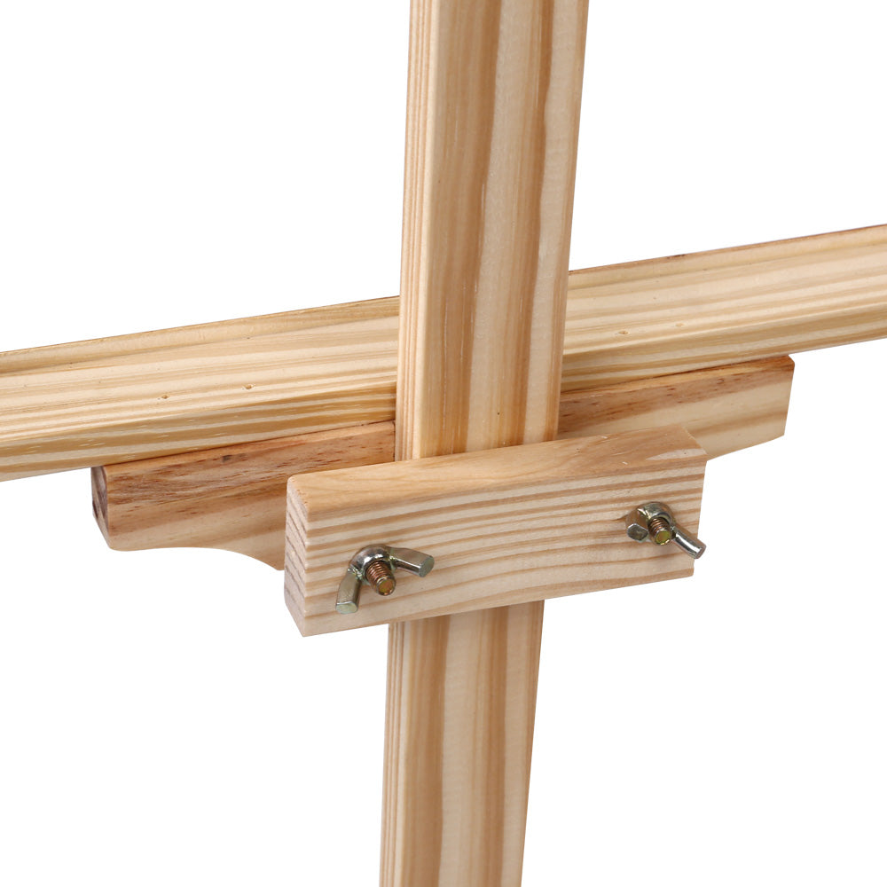 Artiss Modern Floor Easel - White Oak Artiss