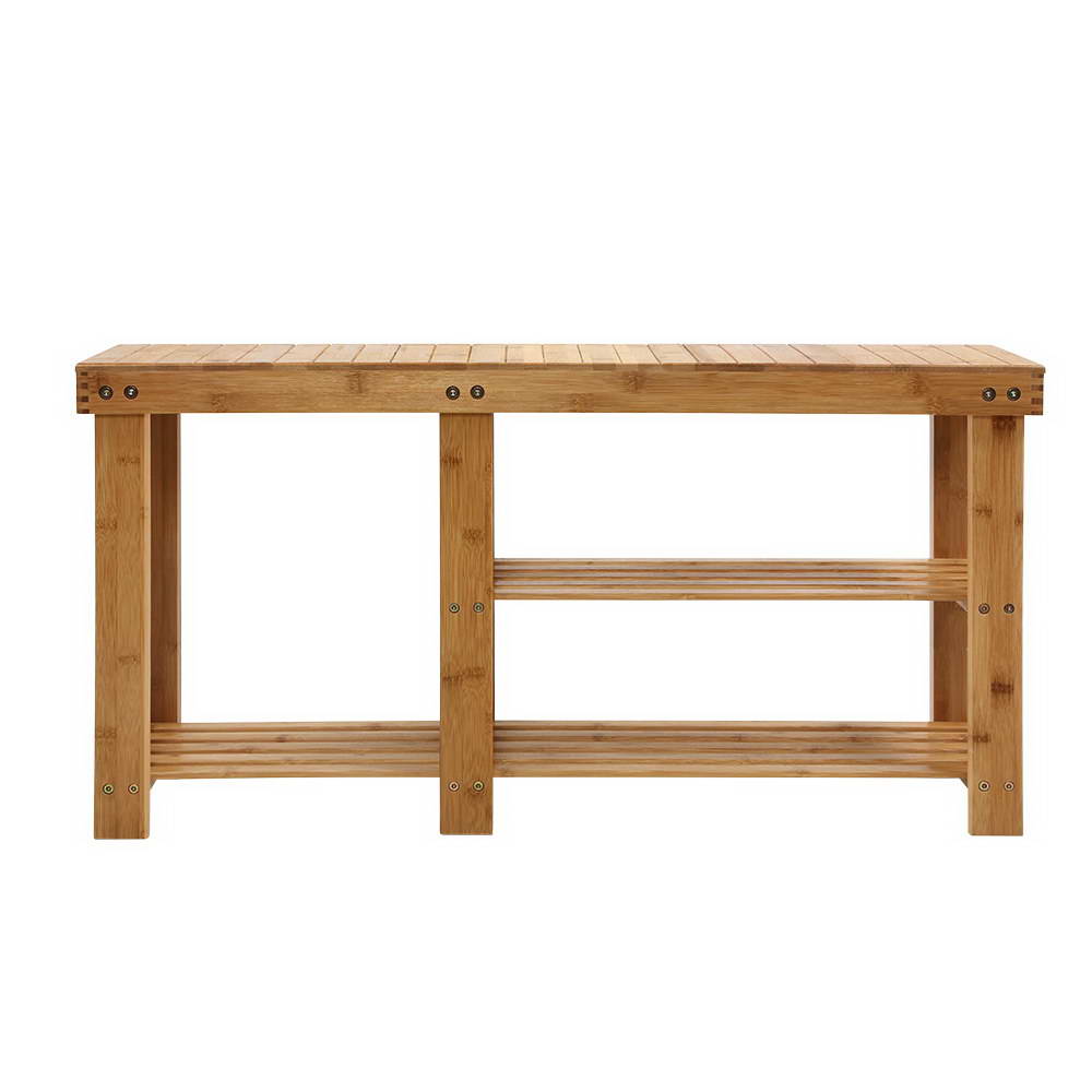 Artiss Bamboo Shoe Rack Bench freeshipping - Awezingly
