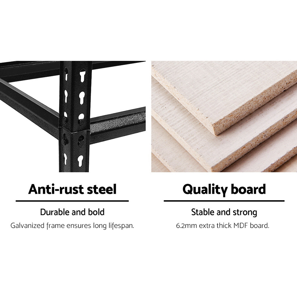 Giantz 6X1.5M Garage Shelving Warehouse Rack Storage Shelves Pallet Racking Giantz