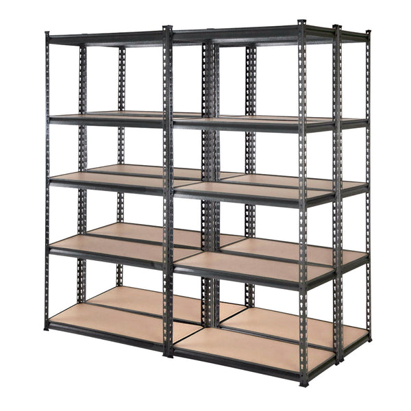 Giantz 4X1.8M Garage Shelving Warehouse Rack Storage Shelves Pallet Racking Charcoal Giantz