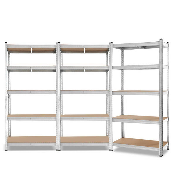 Giants 3x1.8M Warehouse Shelving Rack Racking Garage Metal Storage Shelves freeshipping - Awezingly