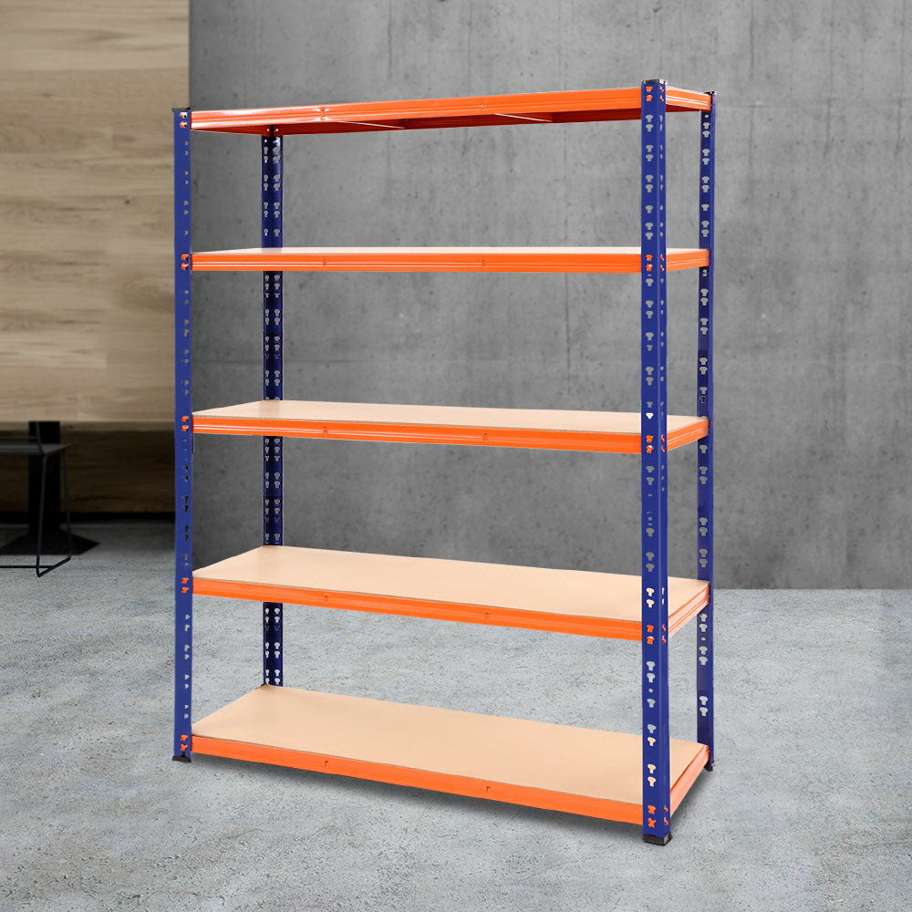 Giantz 1.8M Warehouse Racking Shelving Storage Shelf Garage Shelves Rack Steel freeshipping - Awezingly