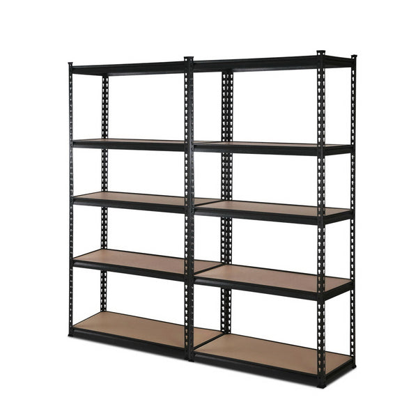 2x0.7M Warehouse Shelving Racking Storage Garage Steel Metal Shelves Rack freeshipping - Awezingly