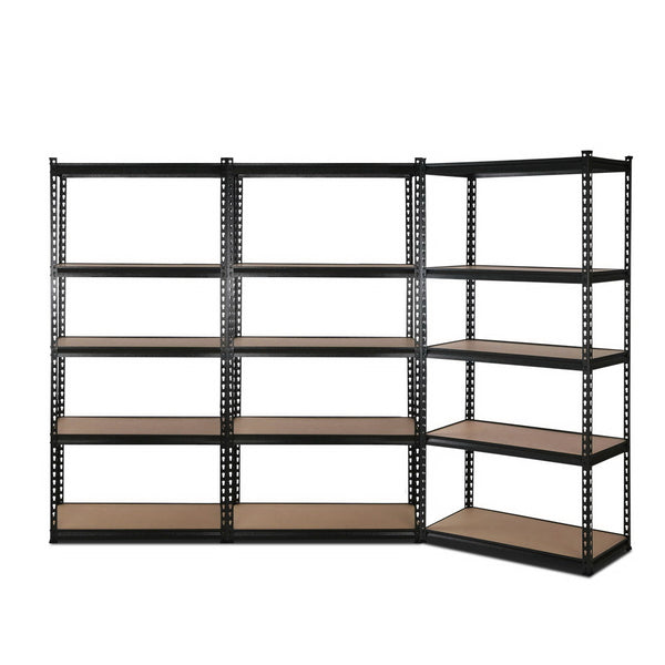 3x0.7M Warehouse Shelving Racking Storage Garage Steel Metal Shelves Rack freeshipping - Awezingly