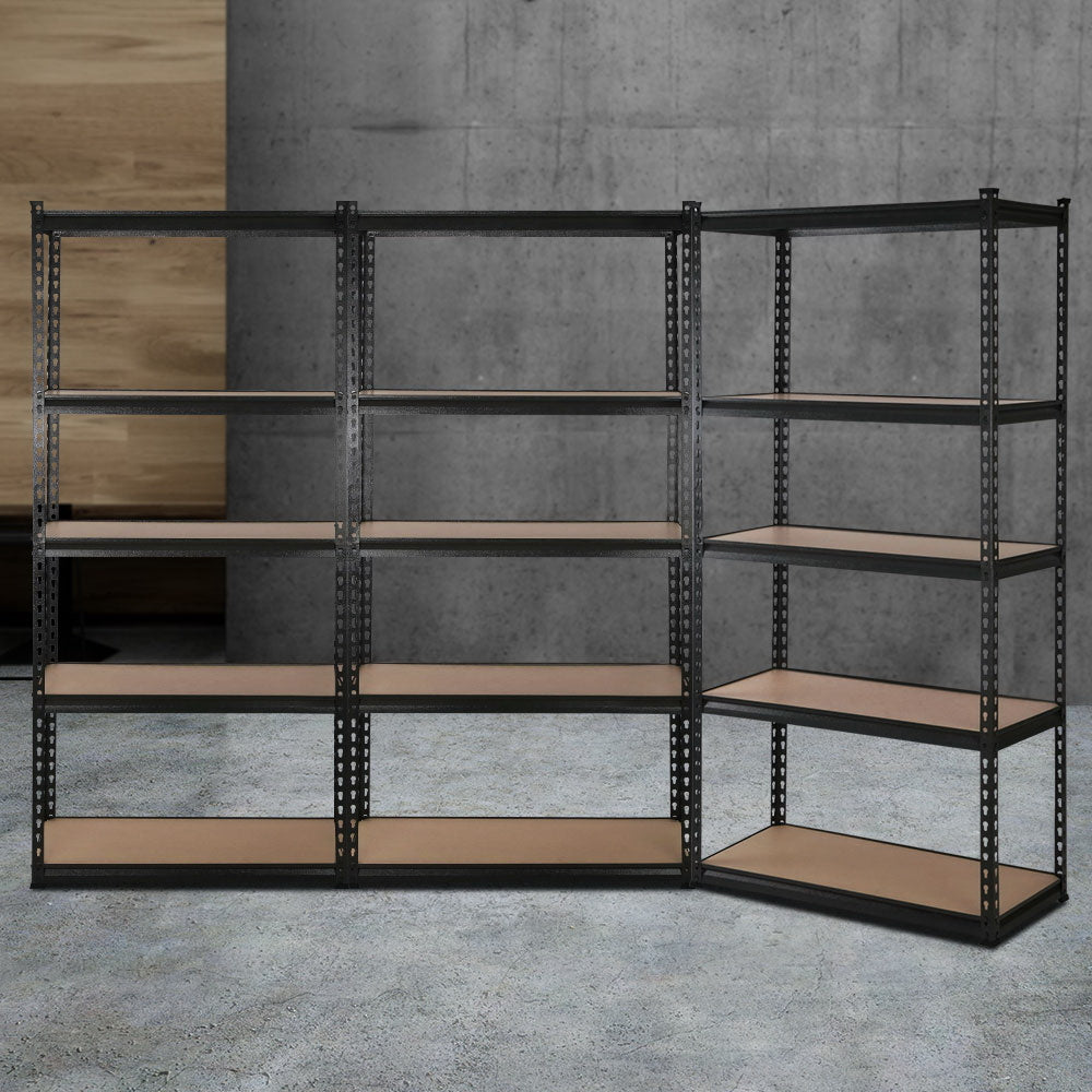 3x0.7M Warehouse Shelving Racking Storage Garage Steel Metal Shelves Rack freeshipping - Awezingly
