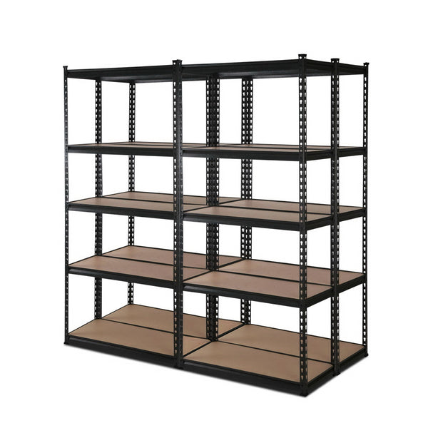 4x0.7M Warehouse Shelving Racking Storage Garage Steel Metal Shelves Rack freeshipping - Awezingly