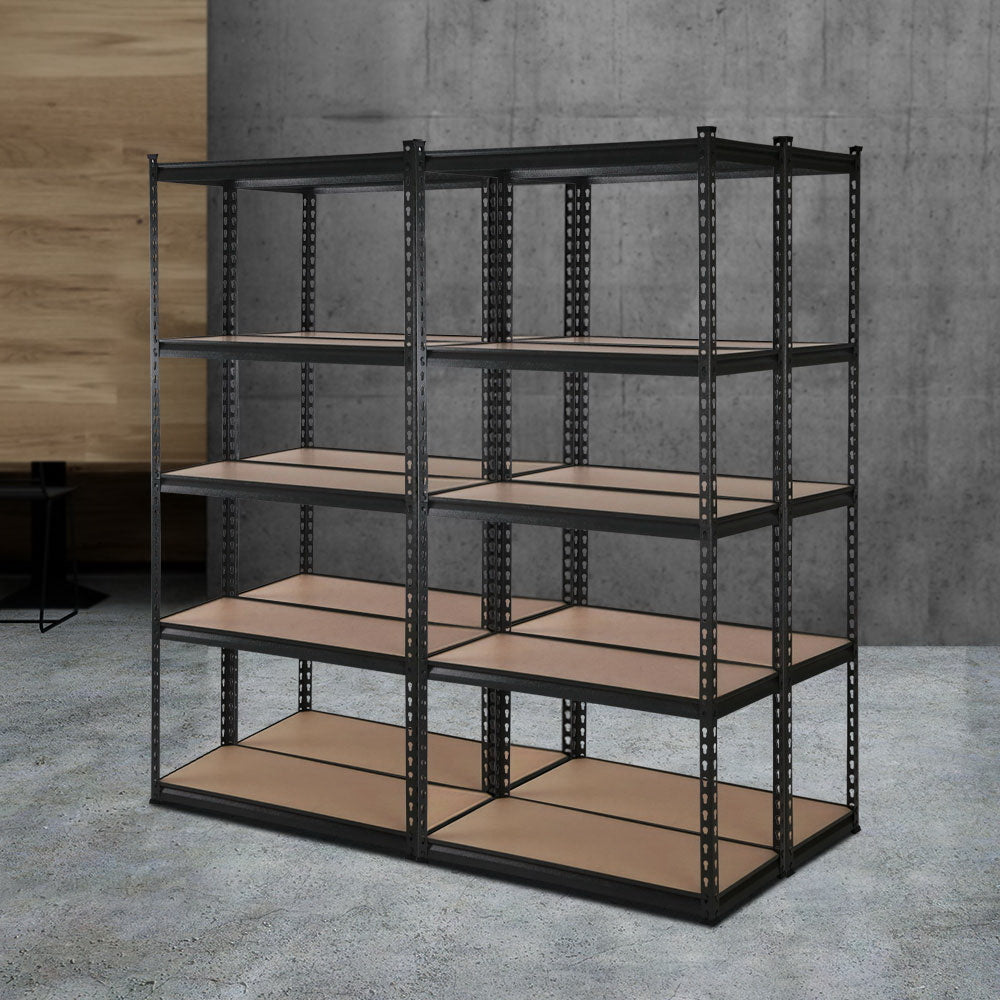 4x0.7M Warehouse Shelving Racking Storage Garage Steel Metal Shelves Rack freeshipping - Awezingly