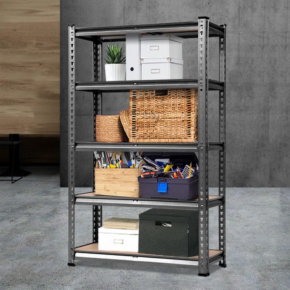 Giantz 1.5M Metal Steel Warehouse Shelving Racking Garage Storage Shelves Racks freeshipping - Awezingly