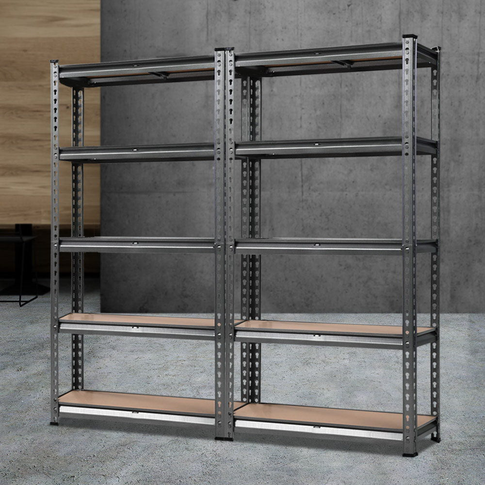 Giantz 2x1.5M Steel Warehouse Racking Rack Shelving Storage Garage Shelves Shelf freeshipping - Awezingly