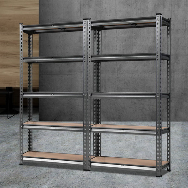 Giantz 2x1.5M Garage Shelving Warehouse Rack Storage Racking Storage Steel Giantz