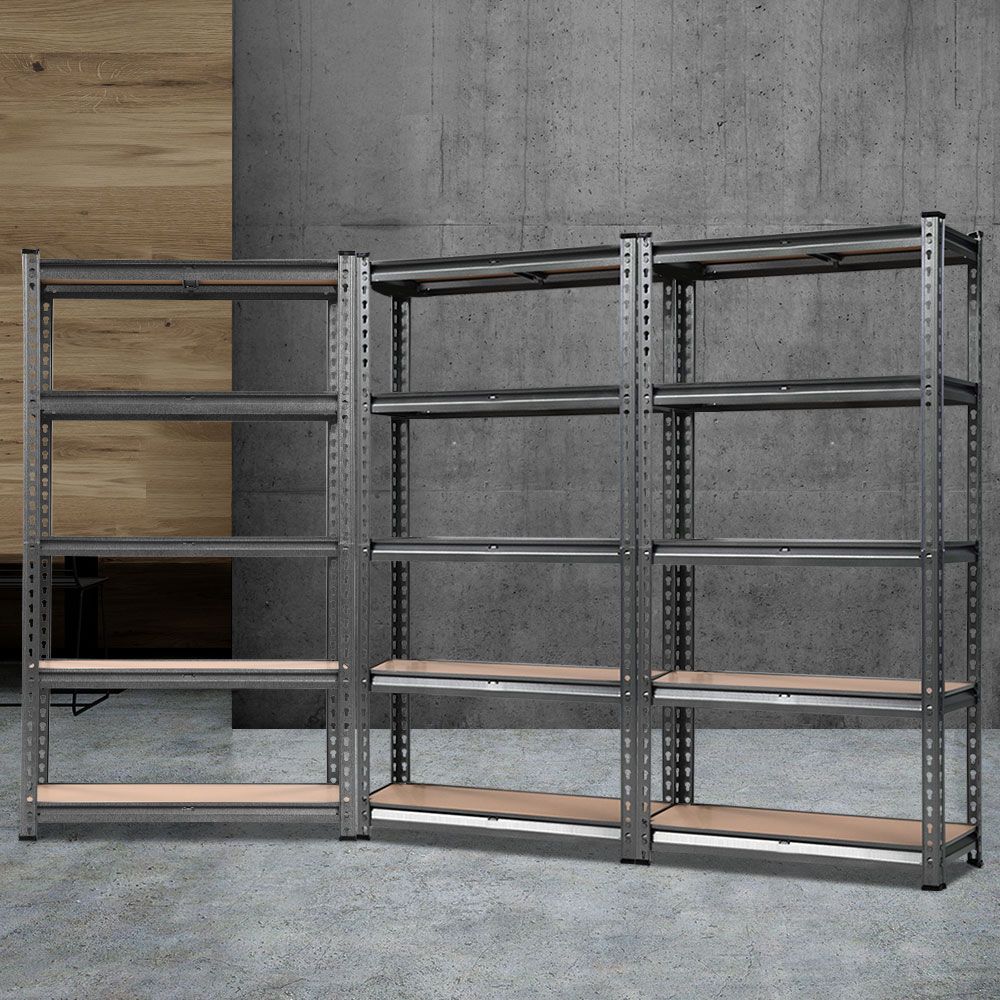 Giantz 3x0.7M Warehouse Racking Shelving Storage Rack Steel Garage Shelf Shelves freeshipping - Awezingly