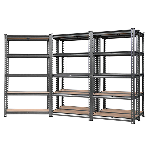 Giantz 5x0.7M Warehouse Racking Shelving Storage Rack Steel Garage Shelf Shelves freeshipping - Awezingly