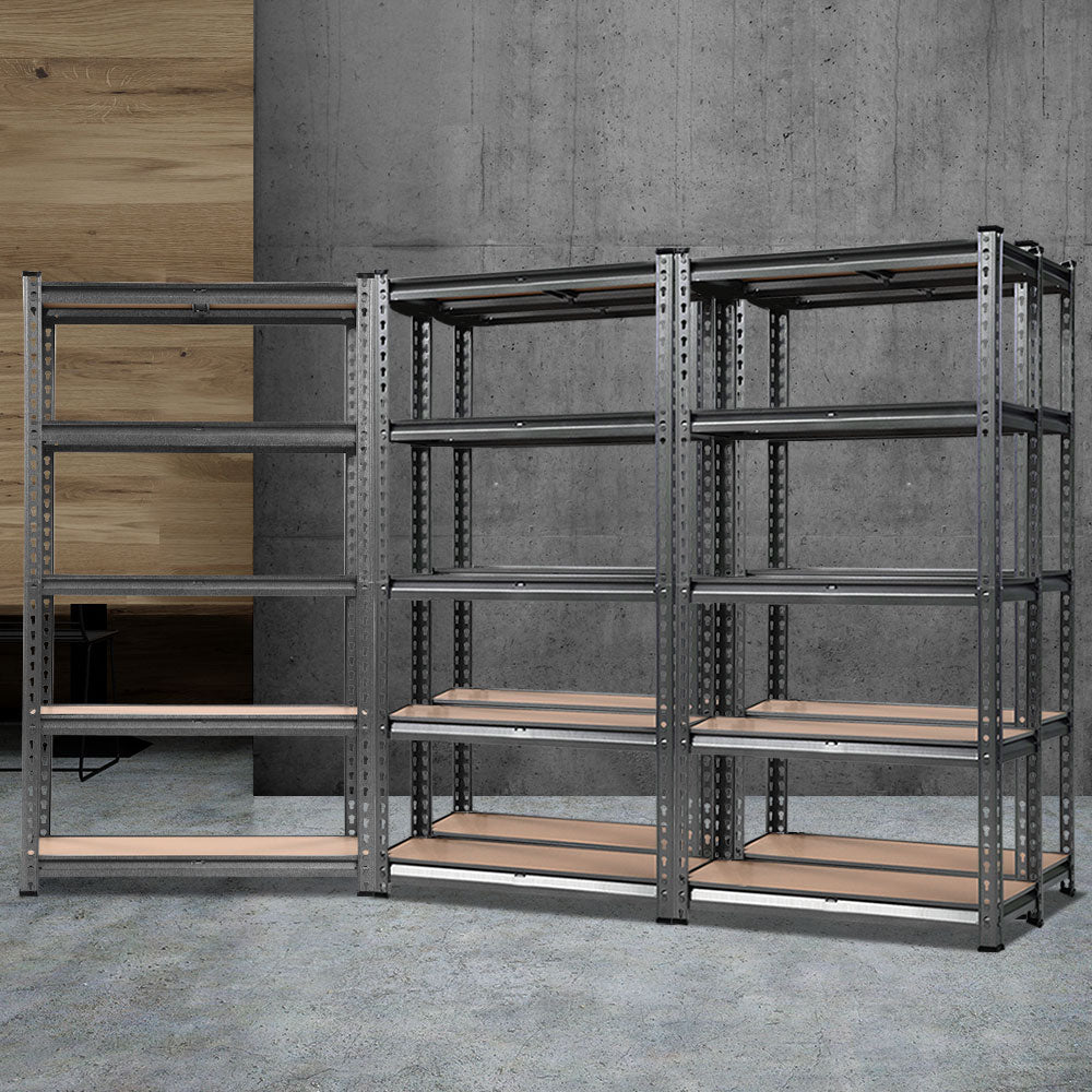 Giantz 5x0.7M Warehouse Racking Shelving Storage Rack Steel Garage Shelf Shelves freeshipping - Awezingly