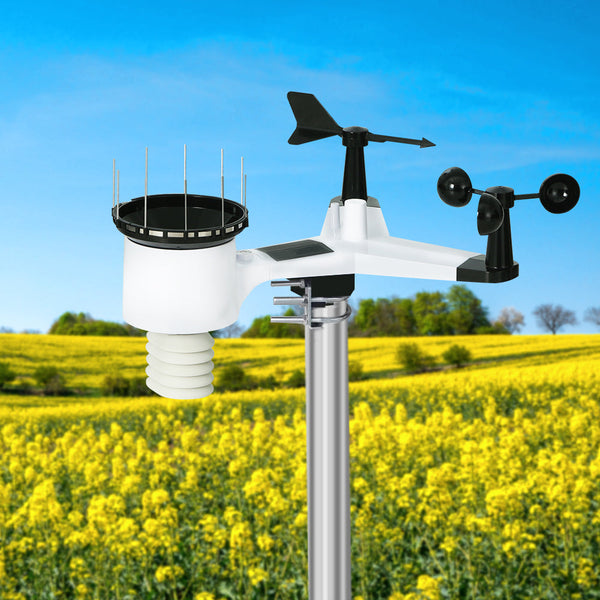 Devanti Weather Station Indoor Outdoor Wireless WiFi Professional Solar Sensor Devanti
