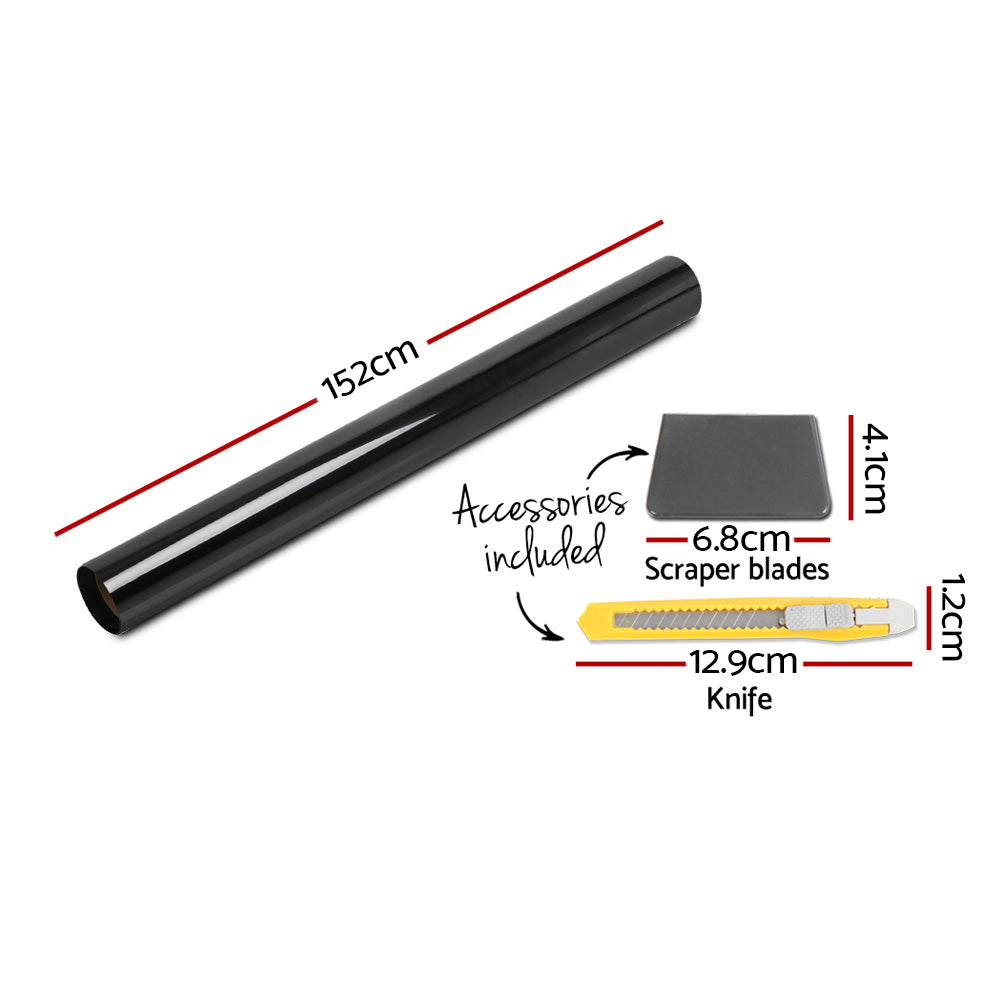 Giantz Window Tint Film Black Commercial Car Auto House Glass 152cm x 30m VLT 35% Giantz