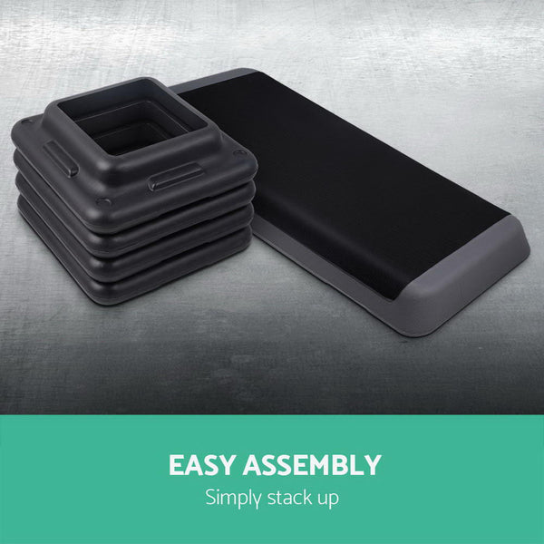 Everfit 4 Block Level Aerobic Step Bench freeshipping - Awezingly