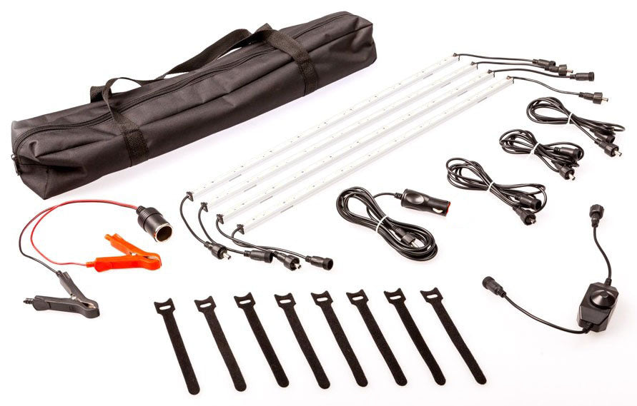 12V Rigid Light Bar LED Strip Camping Waterproof Connector Combo Kit Aluminium Does not apply