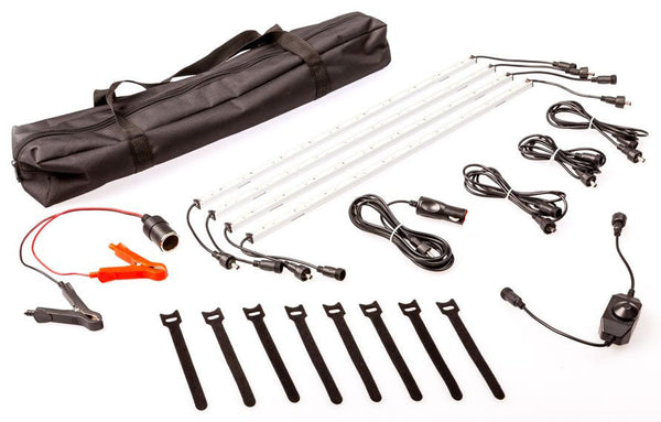 12V Rigid Light Bar LED Strip Camping Waterproof Connector Combo Kit Aluminium Does not apply