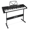 Alpha 61 Keys Electronic Keyboard LED w/Holder Music Stand USB Port